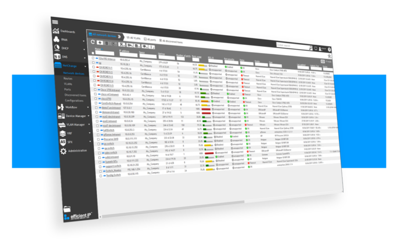 Mange SOLIDserver EfficientIP IPAM form PowerShell