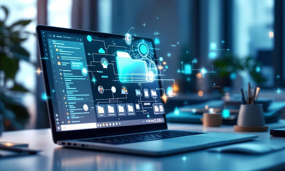 Claude Cowork on Windows organizing files and automating workflows