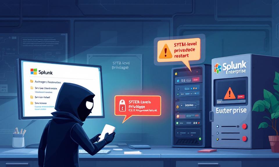 Splunk DLL hijacking illustration