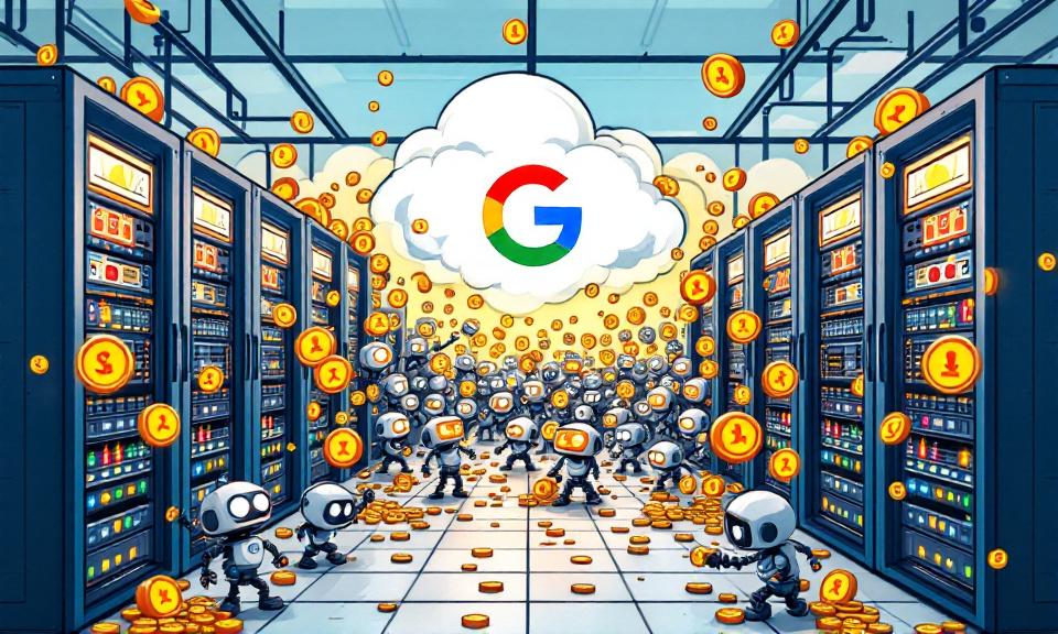 Cloud data center overloaded by agent robots