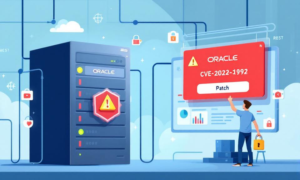 Oracle security alert illustration