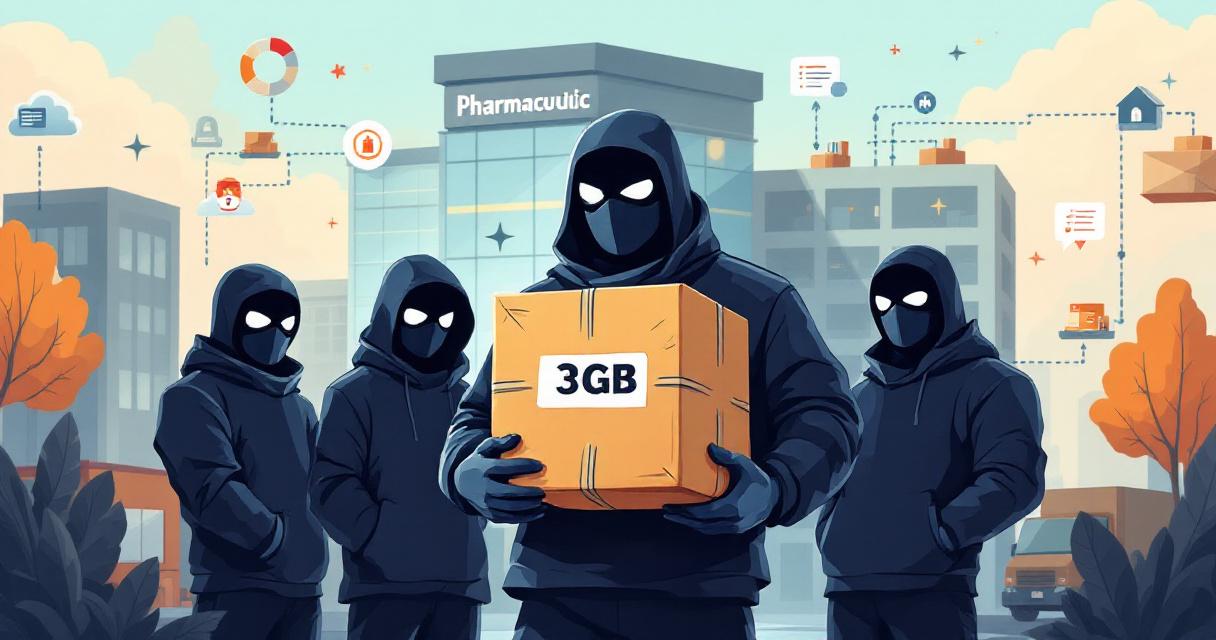 AstraZeneca data breach illustration