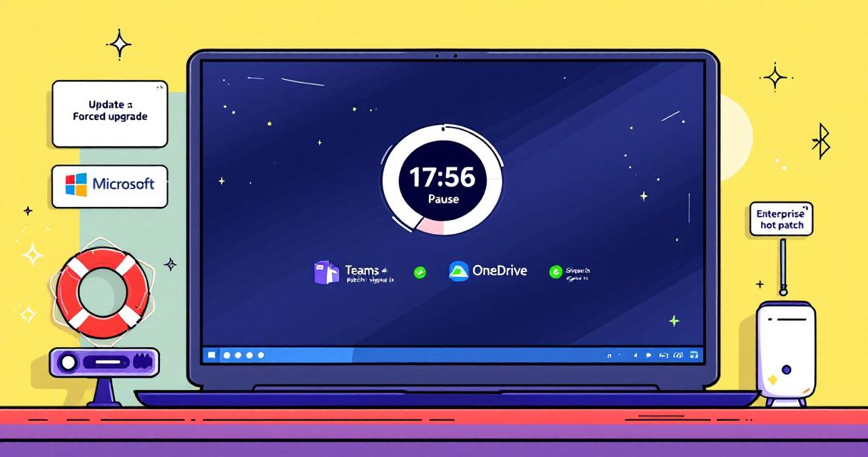 Windows 11 forced upgrade illustration