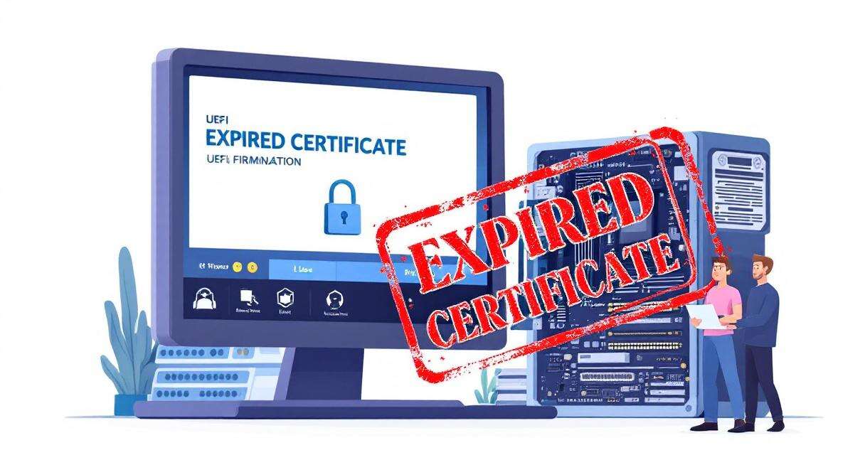 Microsoft Secure Boot - expired certificate illustration