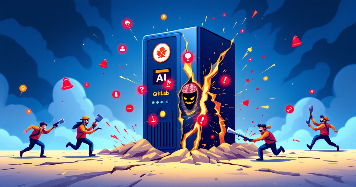 GitLab AI Gateway vulnerability illustration