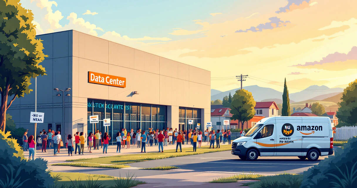 Amazon Drops NDAs as Data Center Backlash Grows