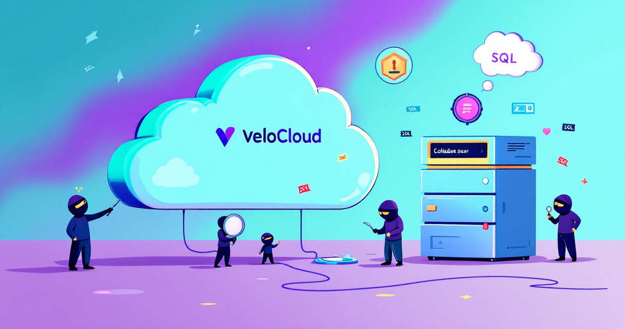 Illustration of VeloCloud and Collabora CODE under attack