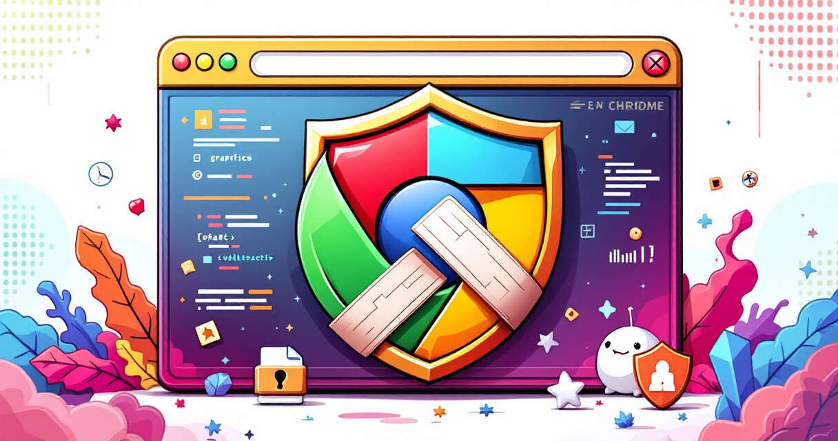 Chrome security update illustration