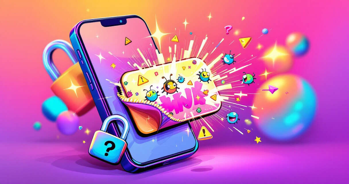 Telegram sticker security illustration